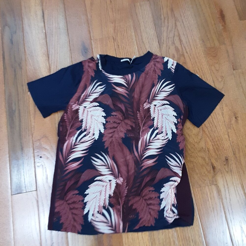 moncler silk top